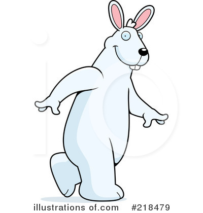 Royalty-Free (RF) Rabbit Clipart Illustration by Cory Thoman - Stock Sample #218479