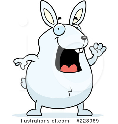 Royalty-Free (RF) Rabbit Clipart Illustration by Cory Thoman - Stock Sample #228969