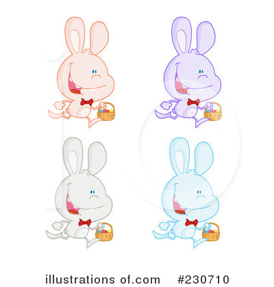 Royalty-Free (RF) Rabbit Clipart Illustration by Hit Toon - Stock Sample #230710