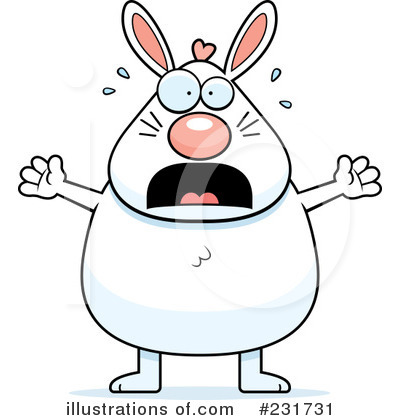 Royalty-Free (RF) Rabbit Clipart Illustration by Cory Thoman - Stock Sample #231731