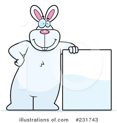 Royalty-Free (RF) Rabbit Clipart Illustration by Cory Thoman - Stock Sample #231743