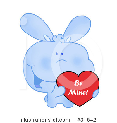 Royalty-Free (RF) Rabbit Clipart Illustration by Hit Toon - Stock Sample #31642