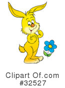 Rabbit Clipart #32527 by Alex Bannykh