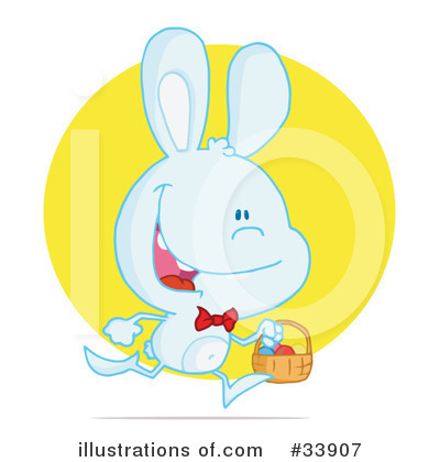 Royalty-Free (RF) Rabbit Clipart Illustration by Hit Toon - Stock Sample #33907
