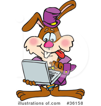 Computer Clipart #36158 by Dennis Holmes Designs