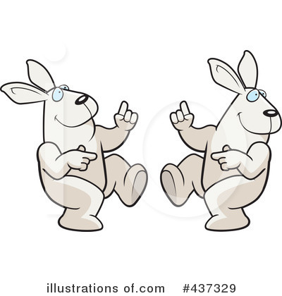 Royalty-Free (RF) Rabbit Clipart Illustration by Cory Thoman - Stock Sample #437329