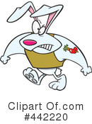 Rabbit Clipart #442220 by toonaday