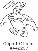 Rabbit Clipart #442237 by toonaday