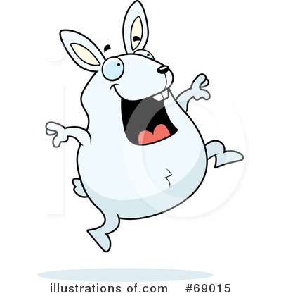 White Rabbit Clipart #69015 by Cory Thoman
