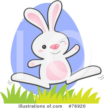 Royalty-Free (RF) Rabbit Clipart Illustration by Qiun - Stock Sample #76920