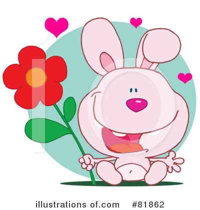 Royalty-Free (RF) Rabbit Clipart Illustration by Hit Toon - Stock Sample #81862