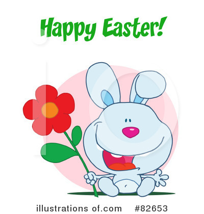 Royalty-Free (RF) Rabbit Clipart Illustration by Hit Toon - Stock Sample #82653