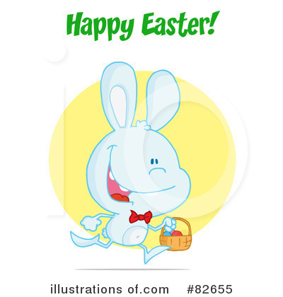 Royalty-Free (RF) Rabbit Clipart Illustration by Hit Toon - Stock Sample #82655