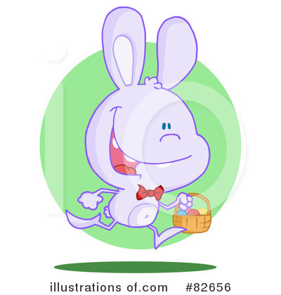 Royalty-Free (RF) Rabbit Clipart Illustration by Hit Toon - Stock Sample #82656