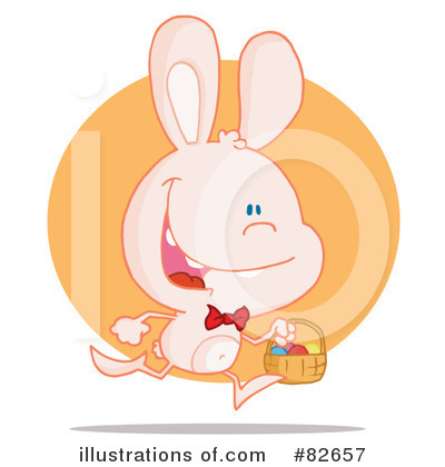 Royalty-Free (RF) Rabbit Clipart Illustration by Hit Toon - Stock Sample #82657