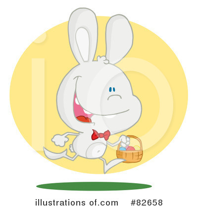 Royalty-Free (RF) Rabbit Clipart Illustration by Hit Toon - Stock Sample #82658