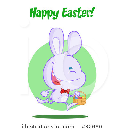 Royalty-Free (RF) Rabbit Clipart Illustration by Hit Toon - Stock Sample #82660