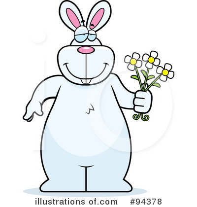 Royalty-Free (RF) Rabbit Clipart Illustration by Cory Thoman - Stock Sample #94378