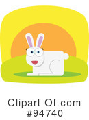 Rabbit Clipart #94740 by Qiun