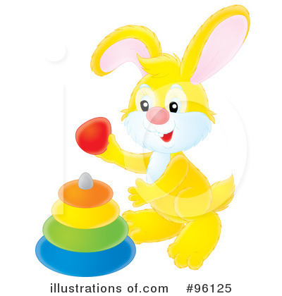 Royalty-Free (RF) Rabbit Clipart Illustration by Alex Bannykh - Stock Sample #96125