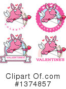 Rabbit Cupid Clipart #1374857 by Cory Thoman