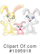Rabbits Clipart #1095918 by yayayoyo