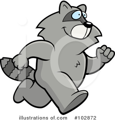 Raccoons Clipart #102872 by Cory Thoman
