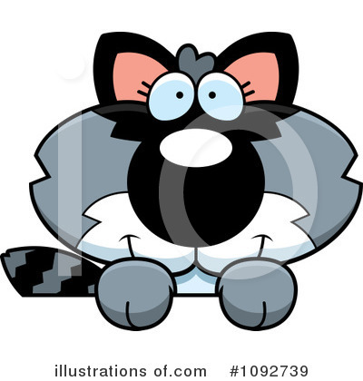 Royalty-Free (RF) Raccoon Clipart Illustration by Cory Thoman - Stock Sample #1092739