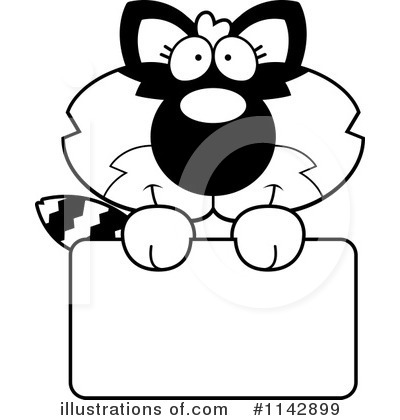 Royalty-Free (RF) Raccoon Clipart Illustration by Cory Thoman - Stock Sample #1142899