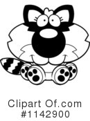 Raccoon Clipart #1142900 by Cory Thoman