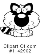 Raccoon Clipart #1142902 by Cory Thoman