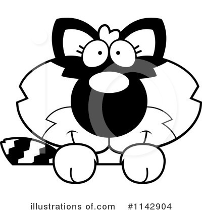 Royalty-Free (RF) Raccoon Clipart Illustration by Cory Thoman - Stock Sample #1142904