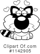 Raccoon Clipart #1142905 by Cory Thoman