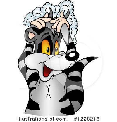 Royalty-Free (RF) Raccoon Clipart Illustration by dero - Stock Sample #1228216