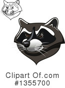 Raccoon Clipart #1355700 by Vector Tradition SM