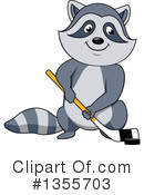 Raccoon Clipart #1355703 by Vector Tradition SM