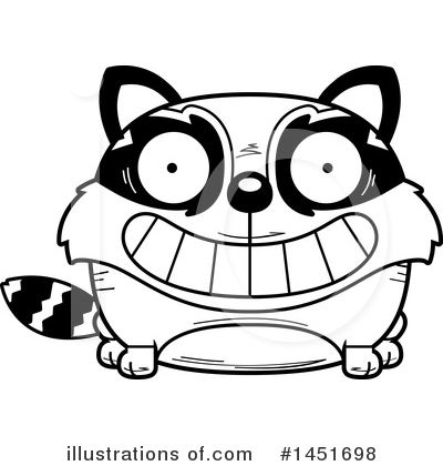 Royalty-Free (RF) Raccoon Clipart Illustration by Cory Thoman - Stock Sample #1451698