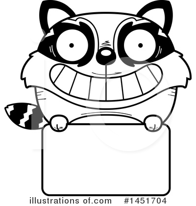 Royalty-Free (RF) Raccoon Clipart Illustration by Cory Thoman - Stock Sample #1451704