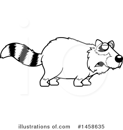 Royalty-Free (RF) Raccoon Clipart Illustration by Cory Thoman - Stock Sample #1458635