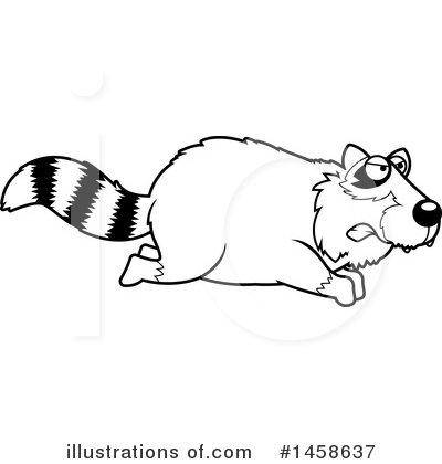 Royalty-Free (RF) Raccoon Clipart Illustration by Cory Thoman - Stock Sample #1458637