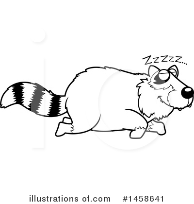 Royalty-Free (RF) Raccoon Clipart Illustration by Cory Thoman - Stock Sample #1458641