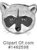 Raccoon Clipart #1462598 by patrimonio