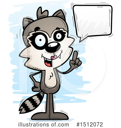 Royalty-Free (RF) Raccoon Clipart Illustration by Cory Thoman - Stock Sample #1512072