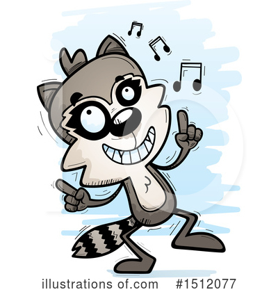 Royalty-Free (RF) Raccoon Clipart Illustration by Cory Thoman - Stock Sample #1512077