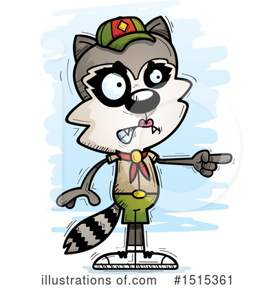 Raccoons Clipart #1515361 by Cory Thoman