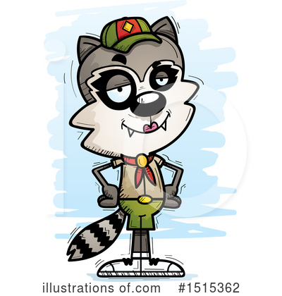 Royalty-Free (RF) Raccoon Clipart Illustration by Cory Thoman - Stock Sample #1515362