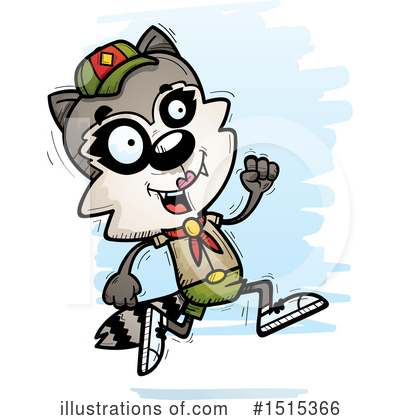 Raccoons Clipart #1515366 by Cory Thoman