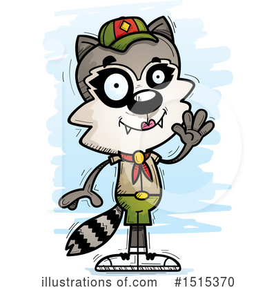 Raccoons Clipart #1515370 by Cory Thoman