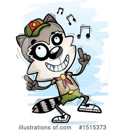 Raccoons Clipart #1515373 by Cory Thoman