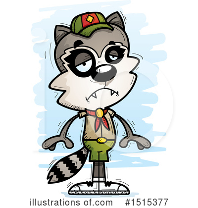 Raccoon Clipart #1515377 by Cory Thoman